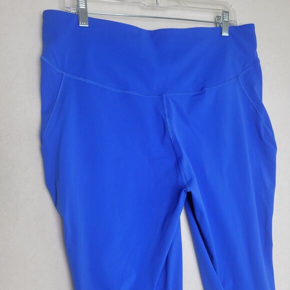 Lululemon Base Pace High-Rise Crop 25” Symphony Blue Leggings Size 16 plus - Picture 11 of 11
